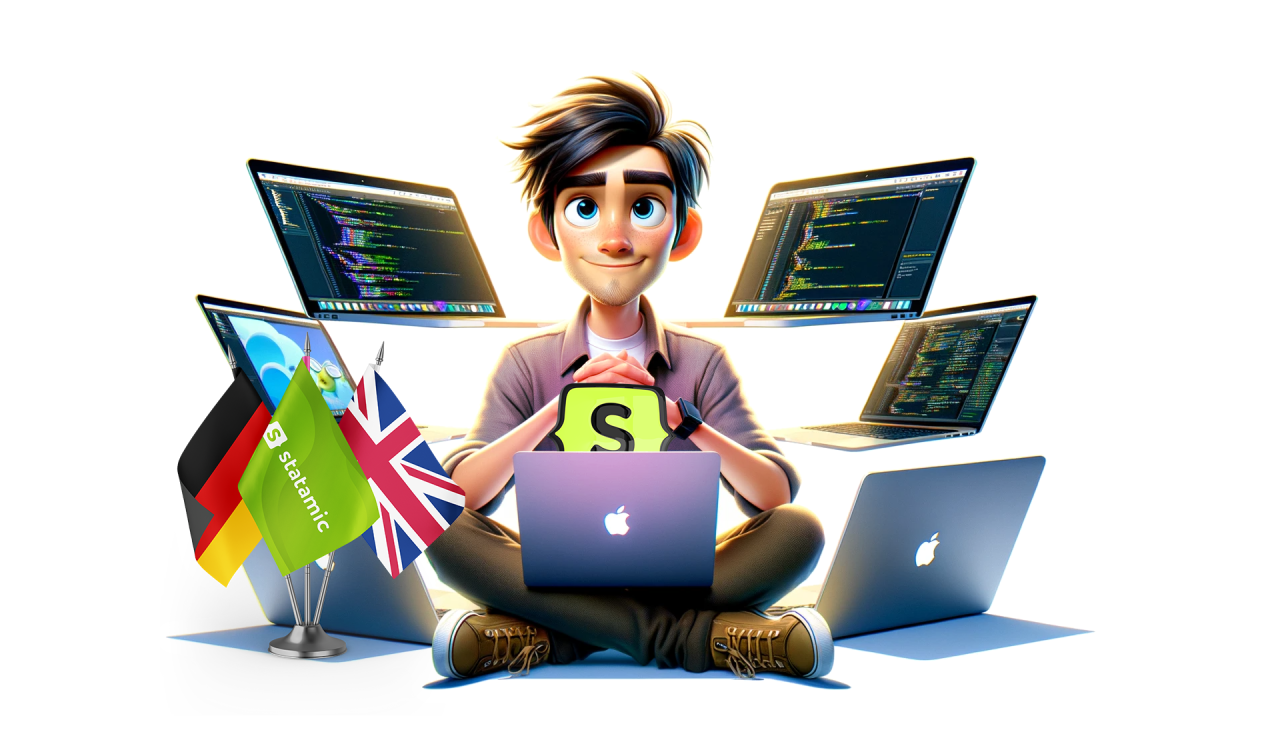 Statamic CMS: Mehrere Seiten, mehrere Sprachen