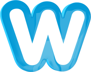 Großer weißer Buchstabe 