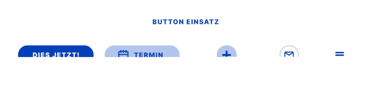 Verschiedene Anwendung erfordern unterschiedliche Buttons