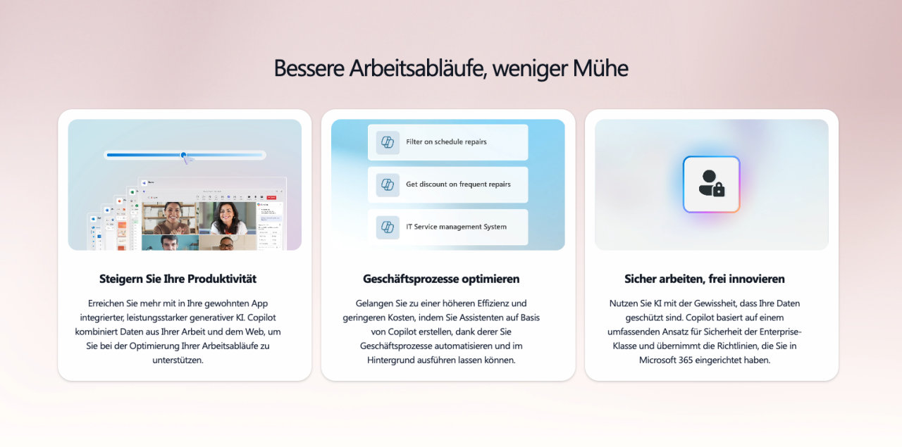 Warme Farbverläufe bei Microsoft