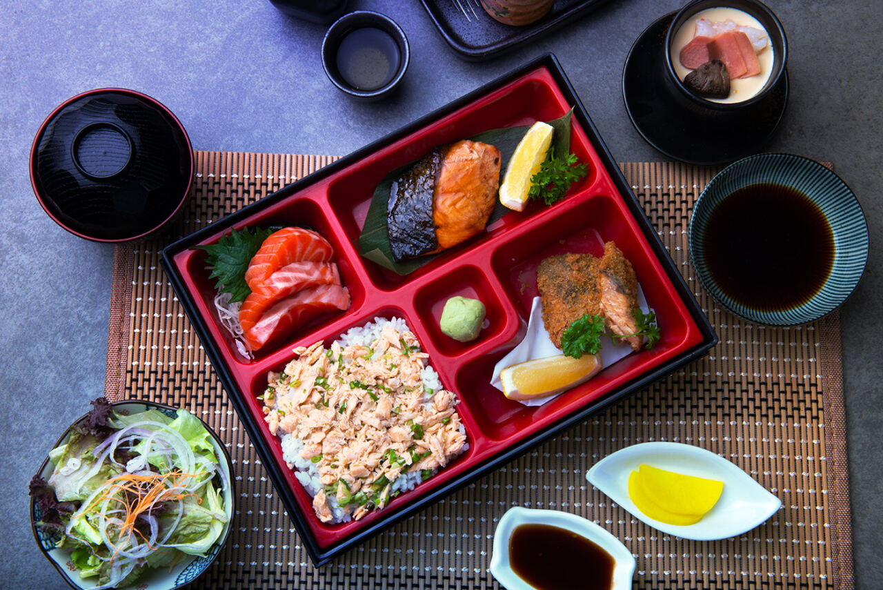 Traditionelle Bento Box