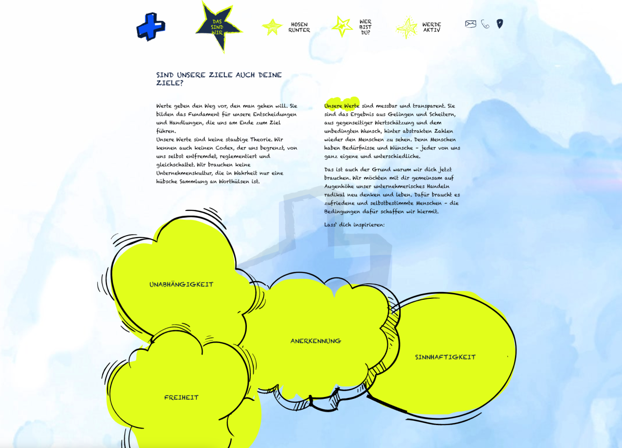Brutalismus im Webdesign