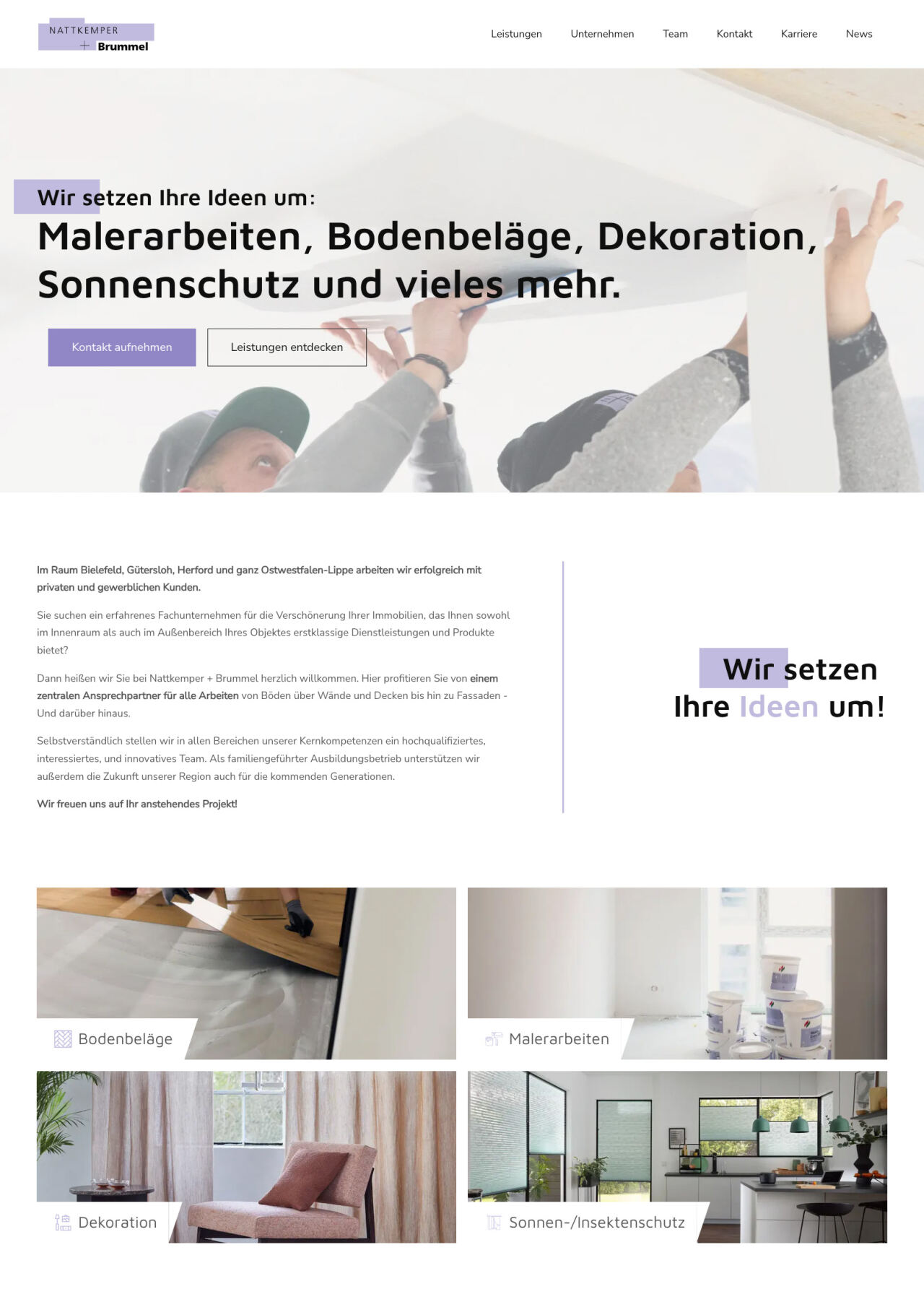 Konversionsorientiertes Webdesign bei Brummel