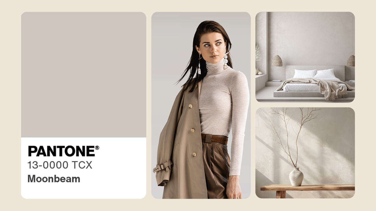 Pantone Moonbeam 13-0000 TCX