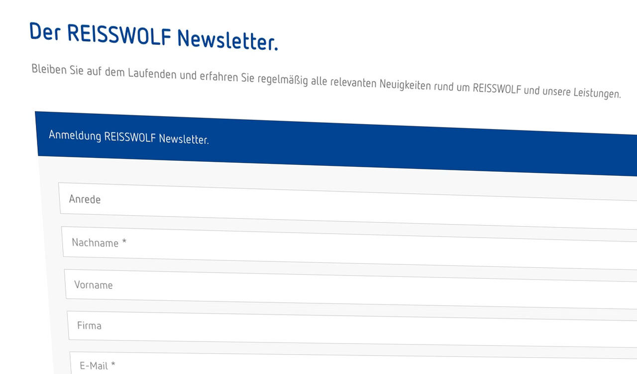 CleverReach Newsletter Schnittstelle