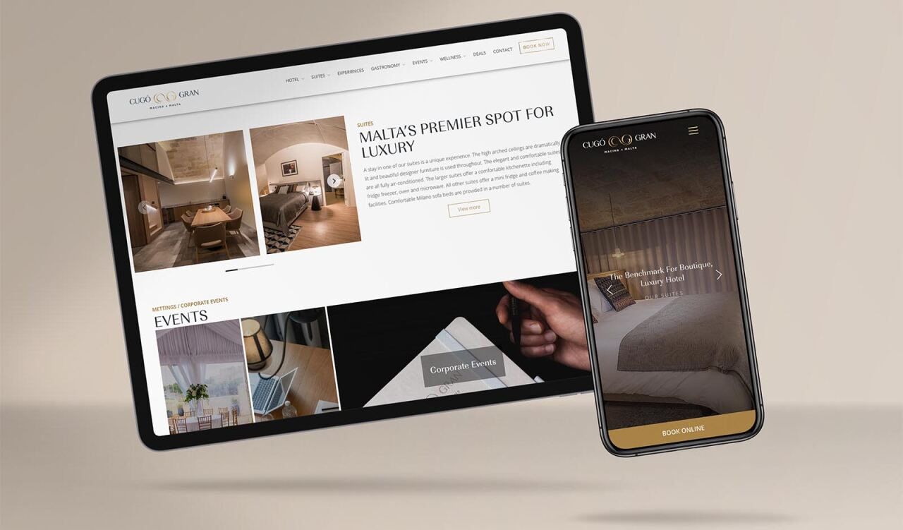 responsiven Websites liefern überall das passende Erlebnis
