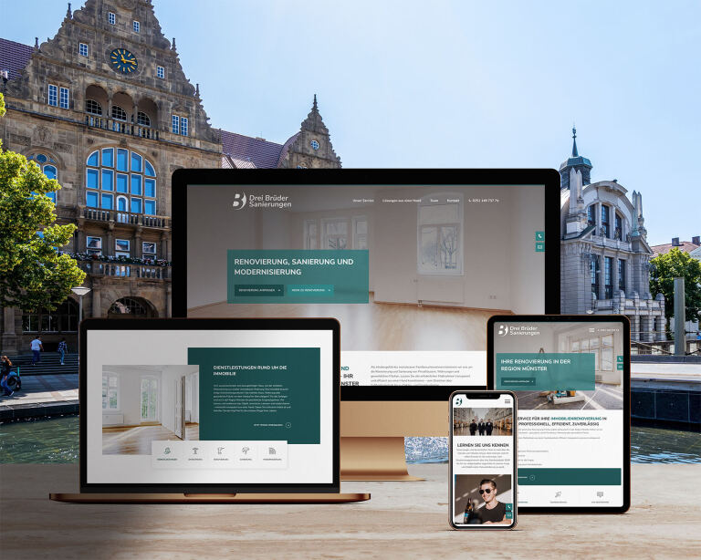 Webdesign durch Homepage Helden in Bielefeld