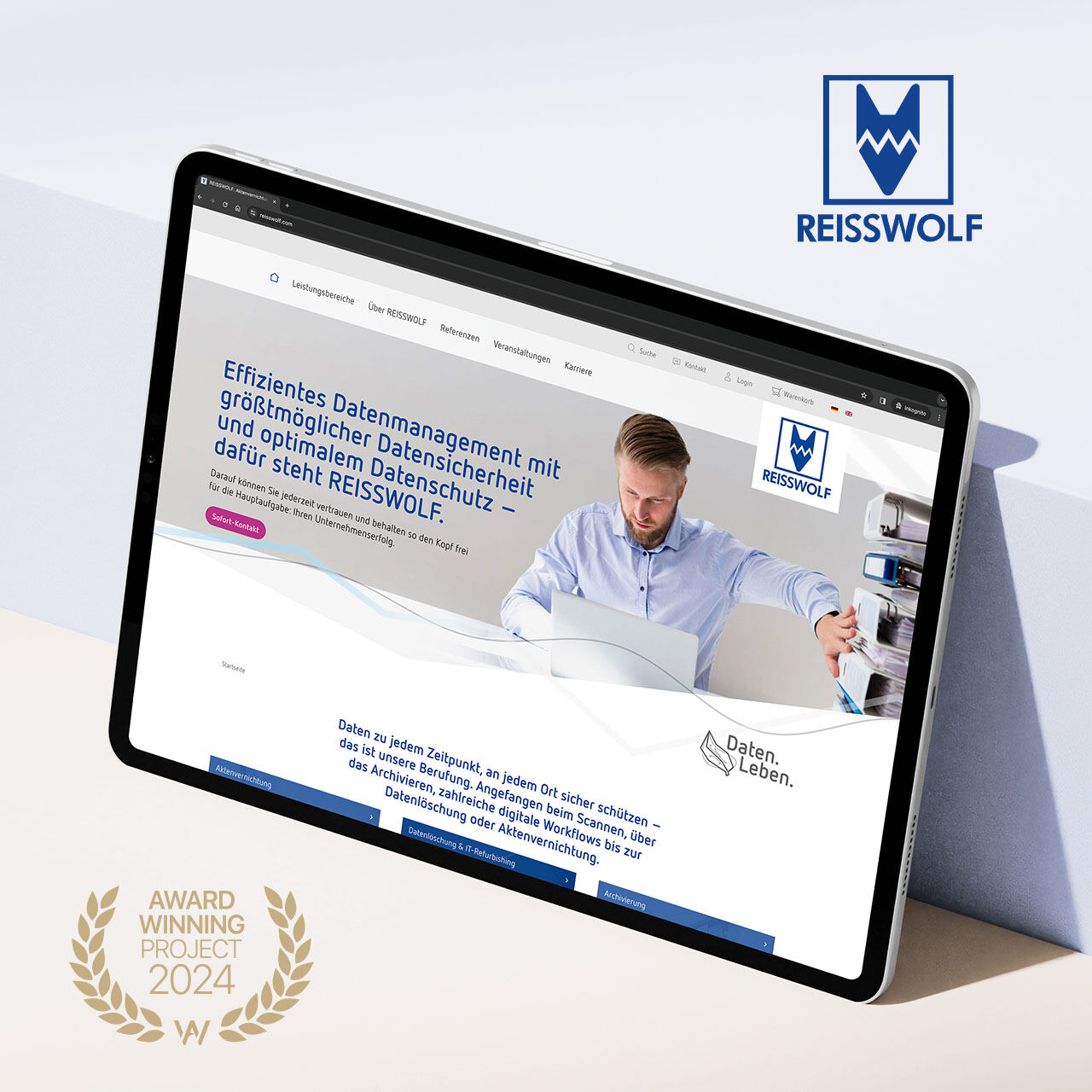 TYPO3 Referenz / Case Study Reisswolf