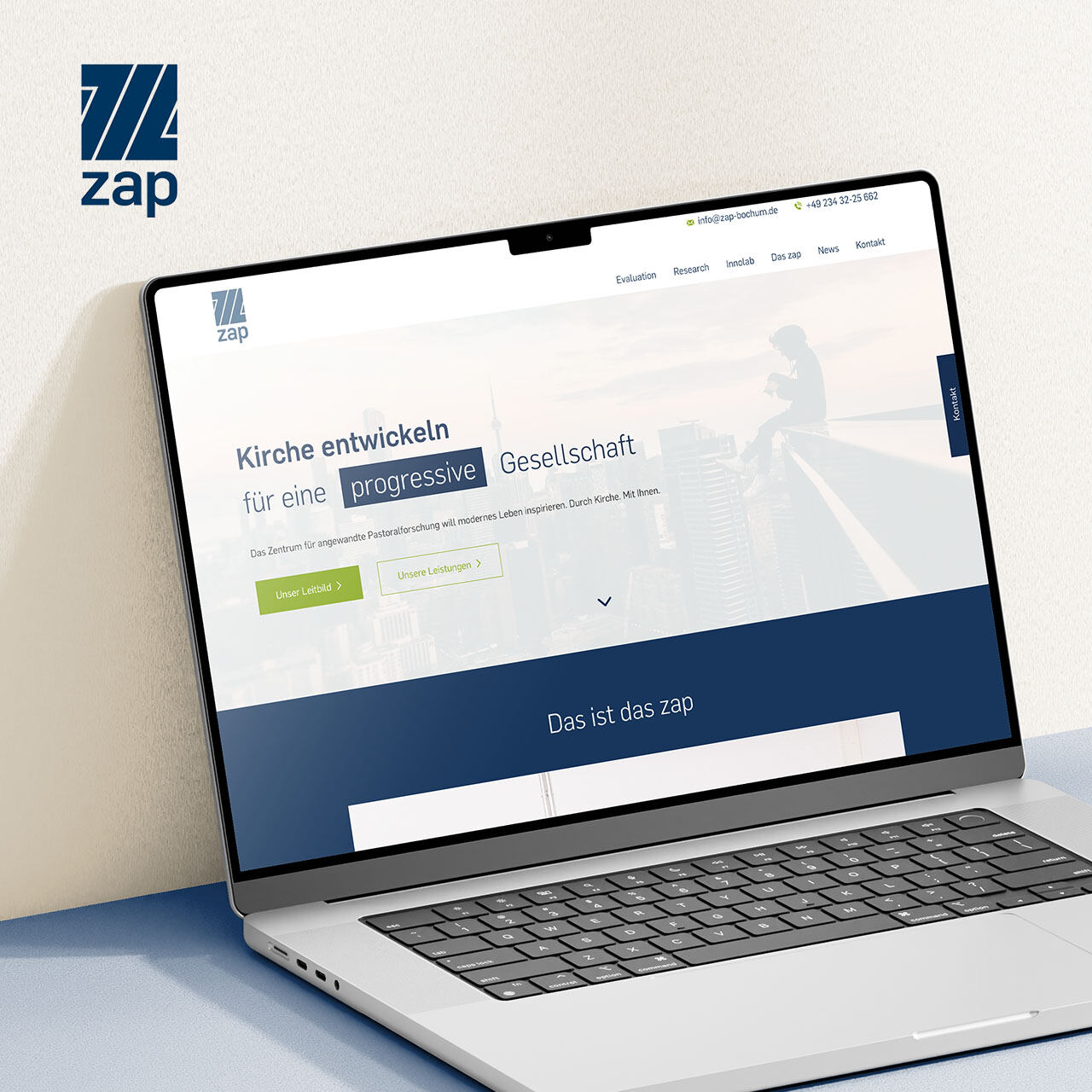WordPress Referenz / Case Study: Zentrum für angewandte Pastoralforschung (zap)