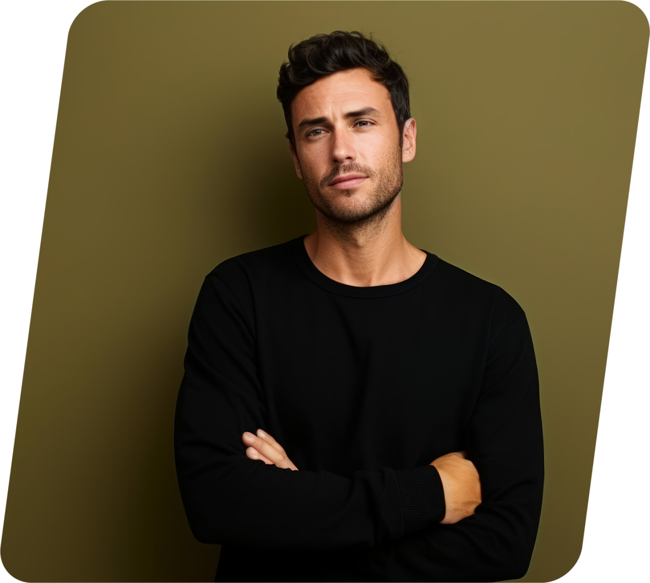 Kunde denkt über sein Webdesign nach