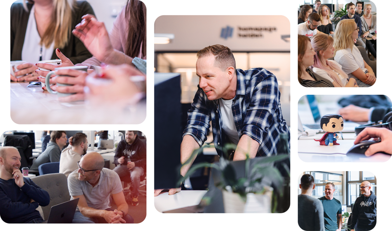 Homepage Helden bei der Arbeit