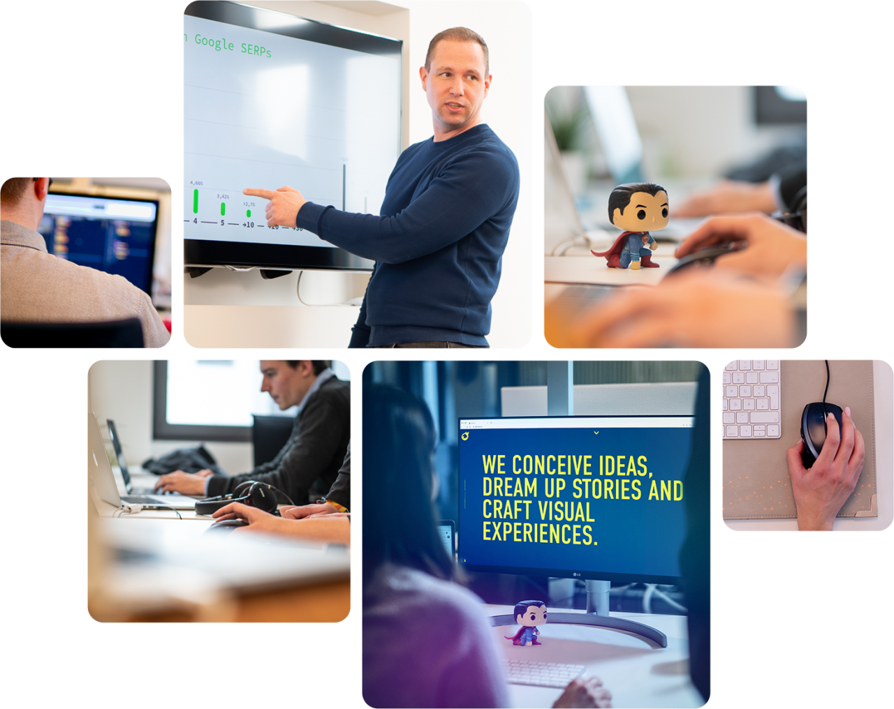 Die Webdesigner der Homepage Helden