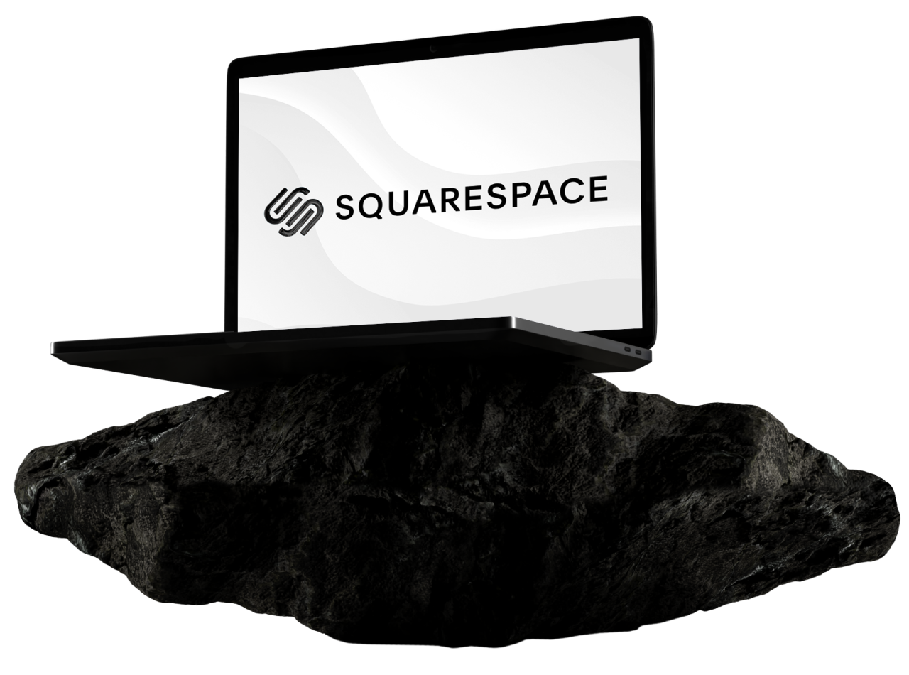 Squarespace CMS.