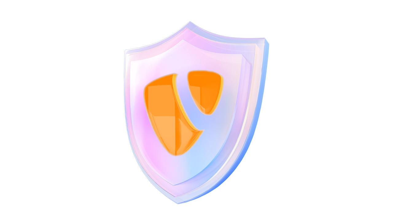 TYPO3 CMS Sicherheit, Schild mit TYPO3 Logo.